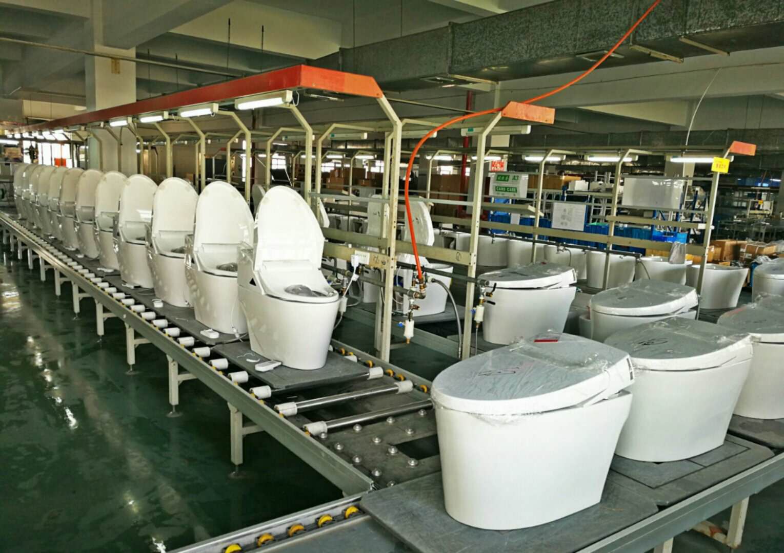 智能马桶生产线